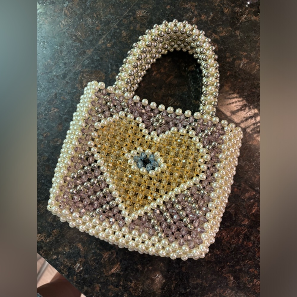 Small beaded purse